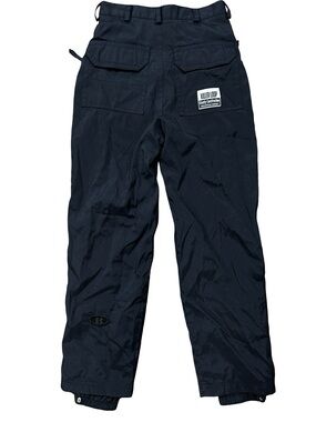 Vintage 1995 Killer Loop Ski Pants XXS Black Nylon Snowboard 90s Techwear